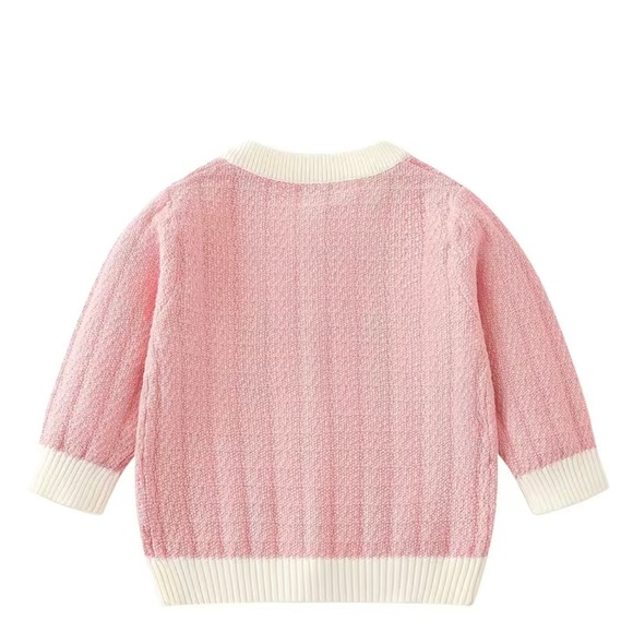 JANIE & JACK Maybe the most gorgeous/dainty sweater ever! The bow!!! - Picture 2 of 5